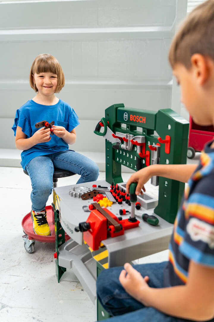 klein Bosch Kinderwerkbank